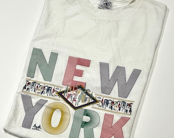NYC vintage t-shirt - 90's fashion - New York City - Medium - 100% cotton - super SOFT