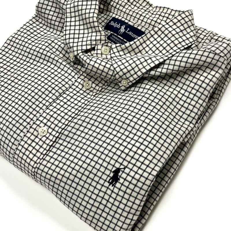 Checkered Polo Shirt - Etsy