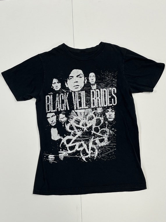 BLACK VEIL BRIDES - vintage t-shirt - black tee sh