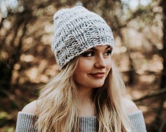 TEXTURED KNITTED BEANIE HAT ニットビーニー帽 RACAL ニット帽 ニットキャップ Rayon Japanese Paper Cotton