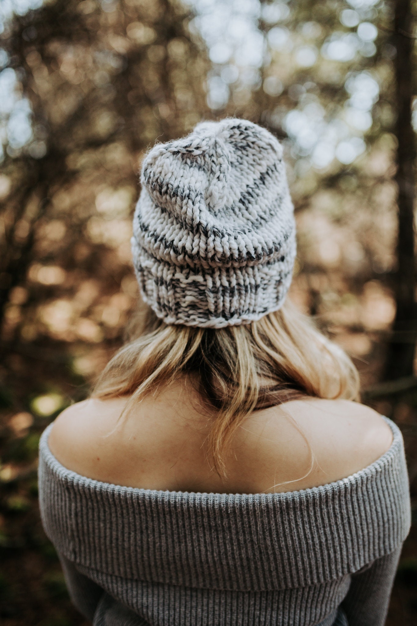 White Knit Beanie, Knit Cap, Knit Hat, Bohemian Hipster, Cap