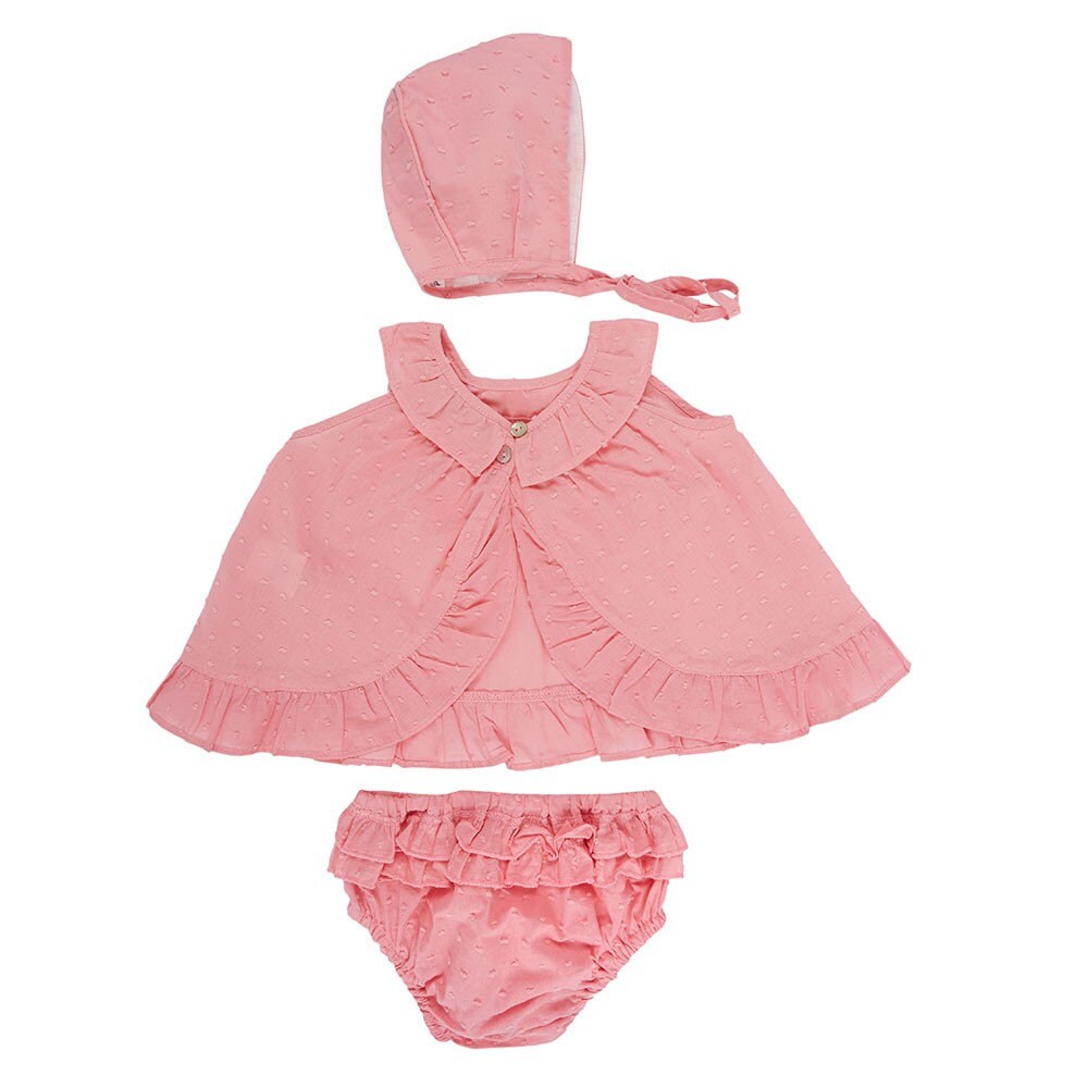 Pink Baby Girl Summer Set Baby Girl Outfit Toddler Outfit Etsy