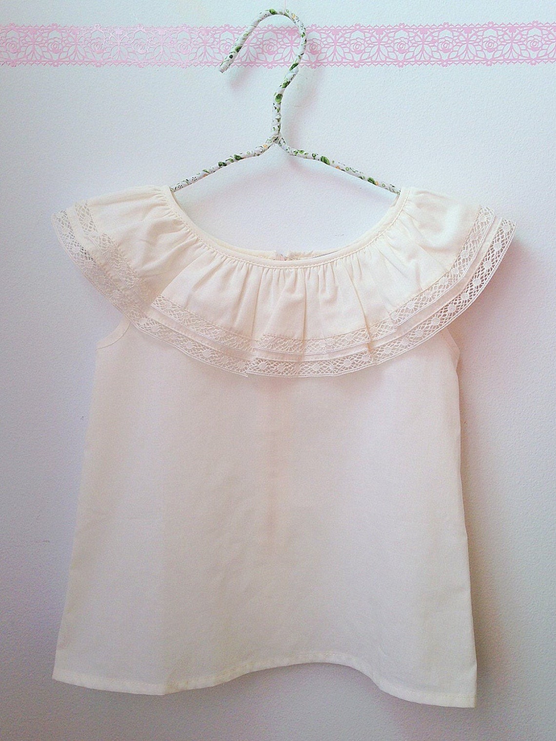 Lace White Toddler Top Baby Girl Blouse Baby Girl Shirt Etsy