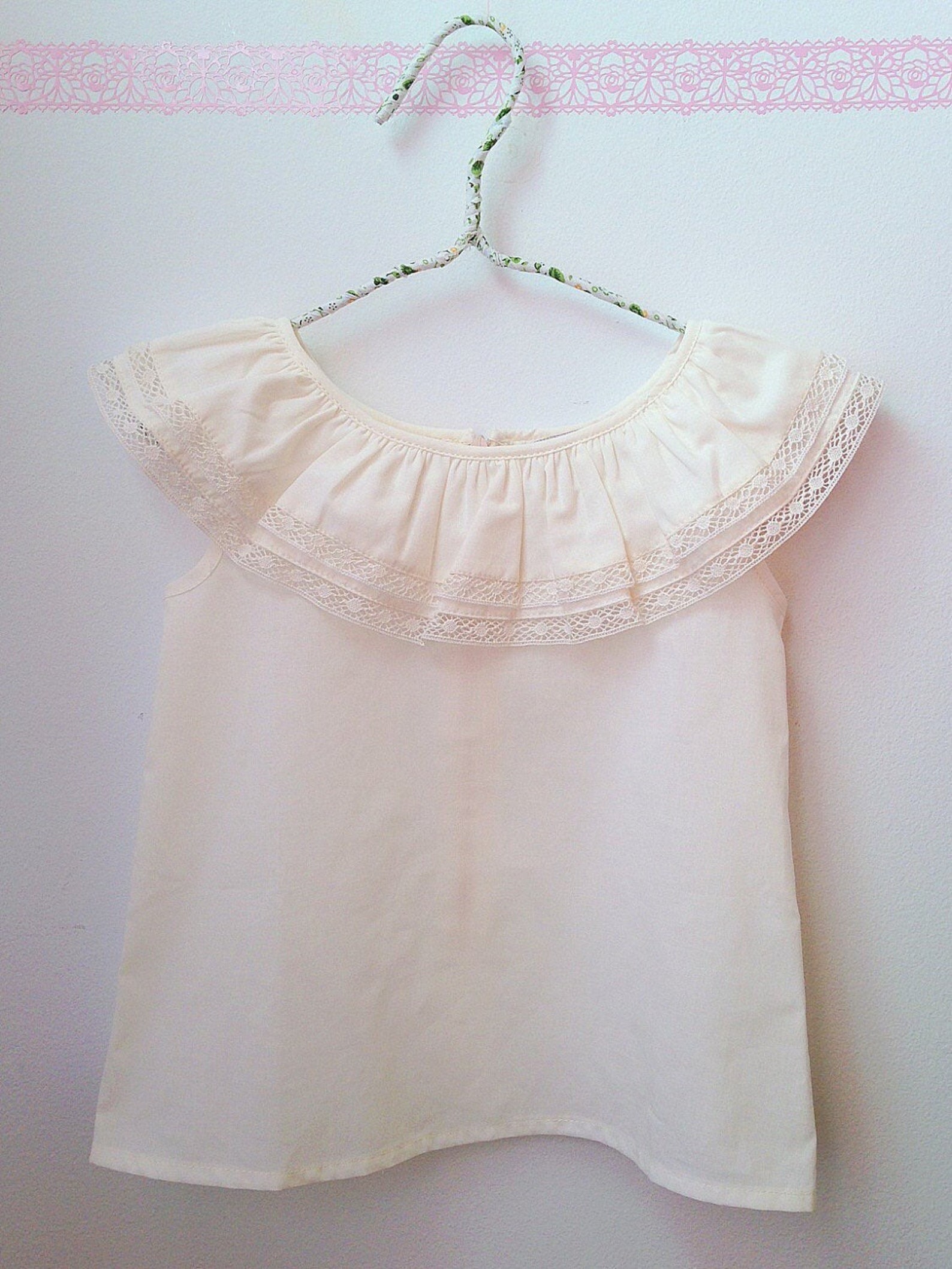 Lace White Toddler Top Baby Girl Blouse Baby Girl Shirt Etsy