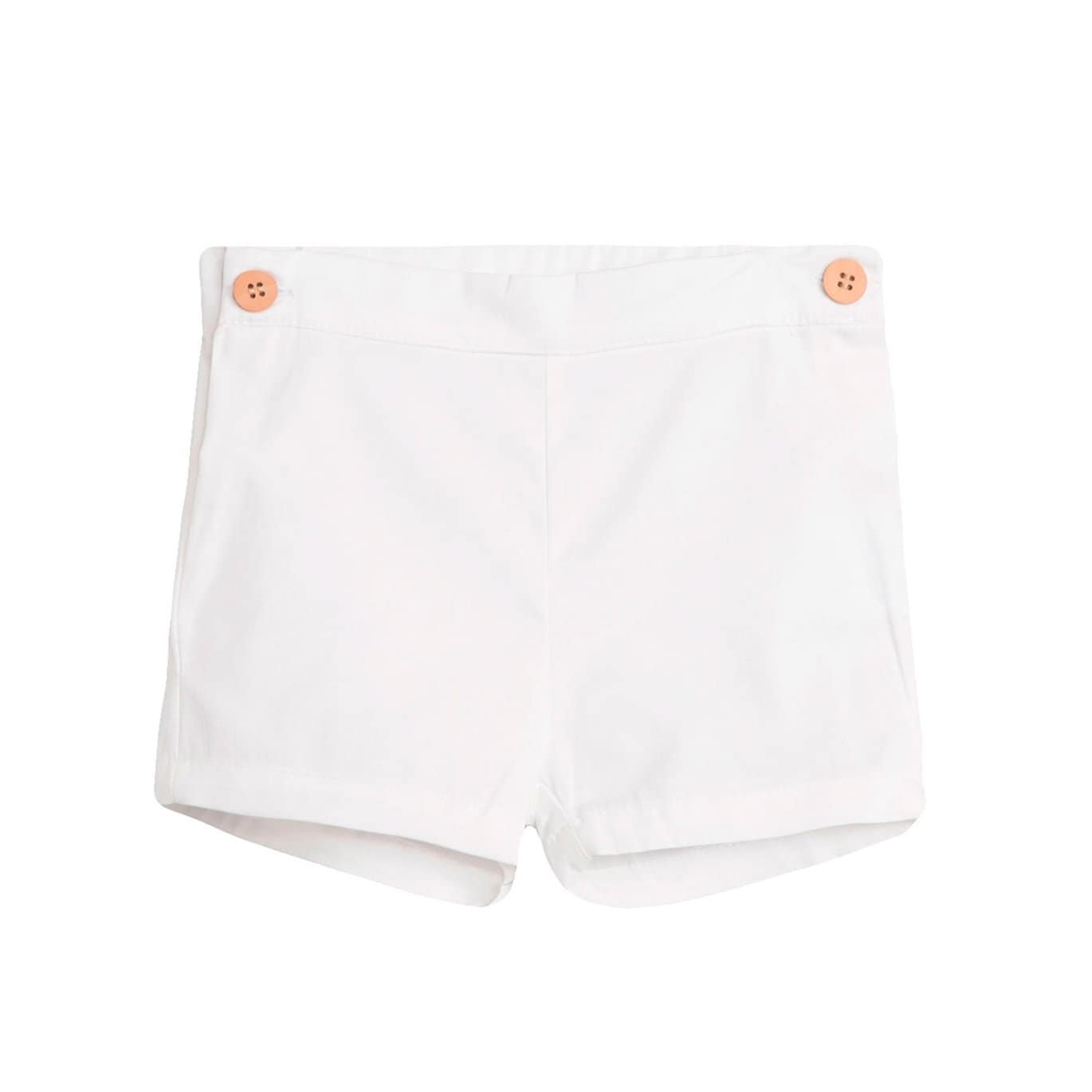 infant boy white shorts