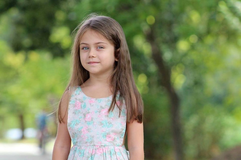 birthday outfit floral toddler dress kids clothing girls floral dress summer clothing floral baby girl dress summer clothing