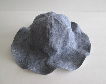 4 Colors, Linen Baby Sun Hat, Children's Summer Hat, Toddler Sun Hat, Baby Boy Sun Hat, Natural Hat, 3 months to 6 years