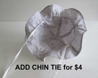 ADD CHIN TIE to any hat