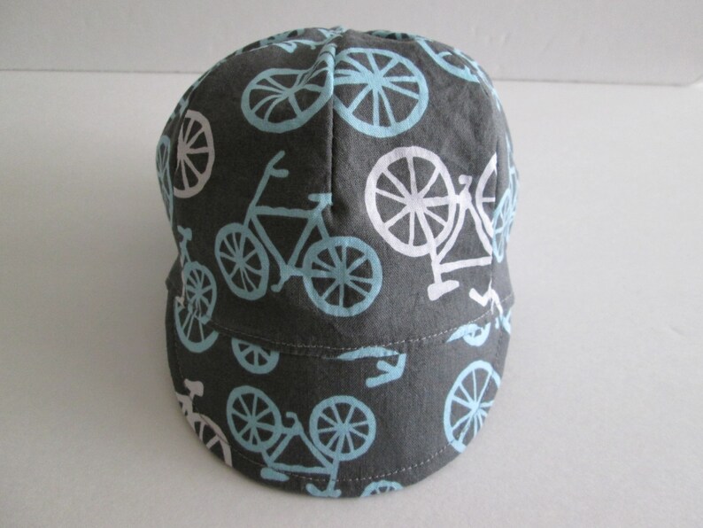 Baby boy hat Baby cycling hat Baby cap Reversible hat Etsy