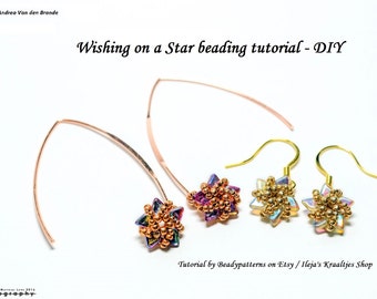 Wishing on a star earring tutorial - DIY