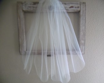 Elbow wedding veil, short wedding veils, etsy veil, bridal veil