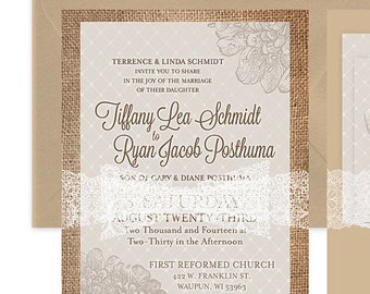 panel pocket invite etsy