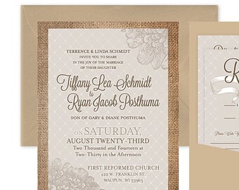 panel pocket invite etsy