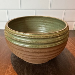 Green Ceramic Bowl