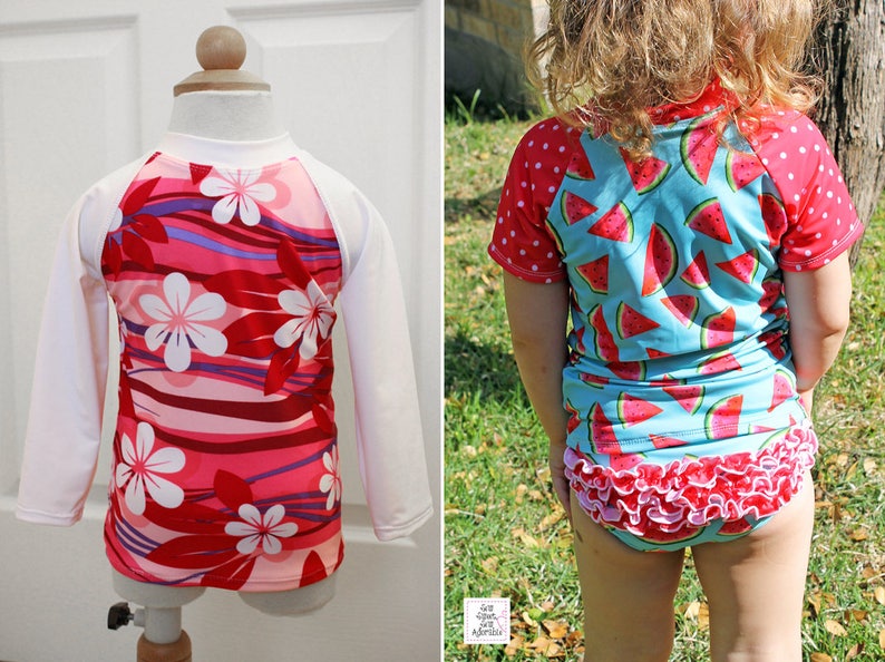 Kid's Rash Guard CUSTOM Rash Guard Sun Protectant Etsy