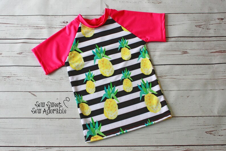 Kid's Rash Guard CUSTOM Rash Guard Sun Protectant Etsy