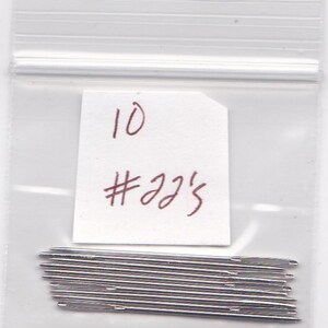 タペストリー針 10本パック #22