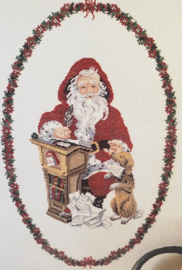 Oehlenschlager Collection Cross Stitch Pattern. Santa. 66222. - Etsy