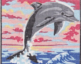 D' Art Tapestry. Dolphin. 3223.
