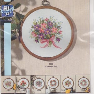 Kit Point De Croix Compté 'Give Thanks' - Échantillonneur Avec Lin & Soie Dentaire Occasion