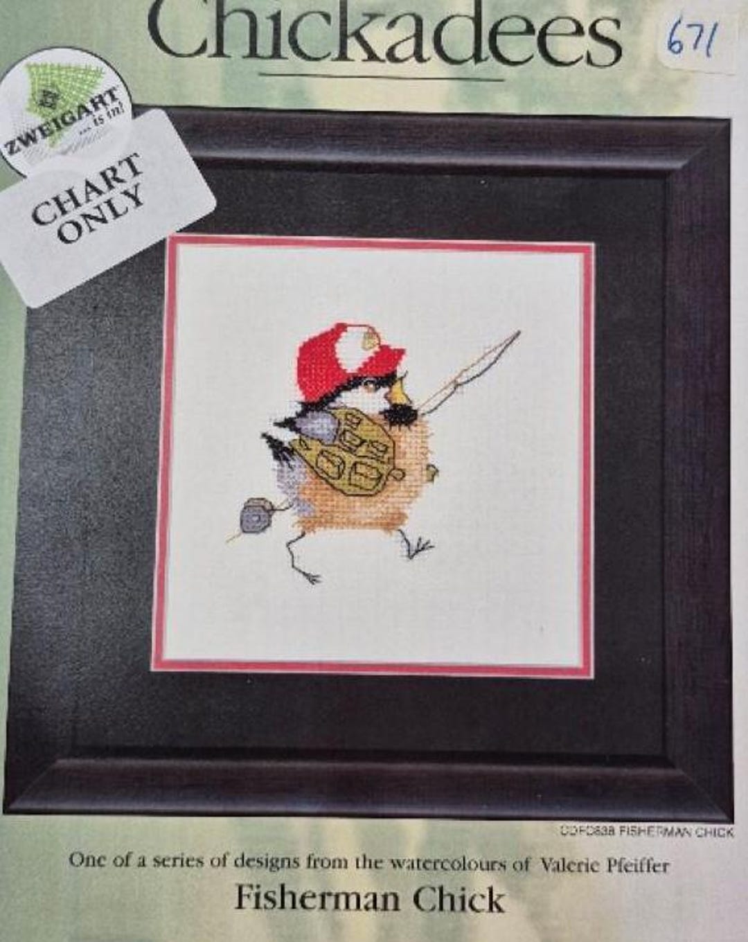 Heritage Crafts Cross Stitch Pattern. Chickadees Series. 