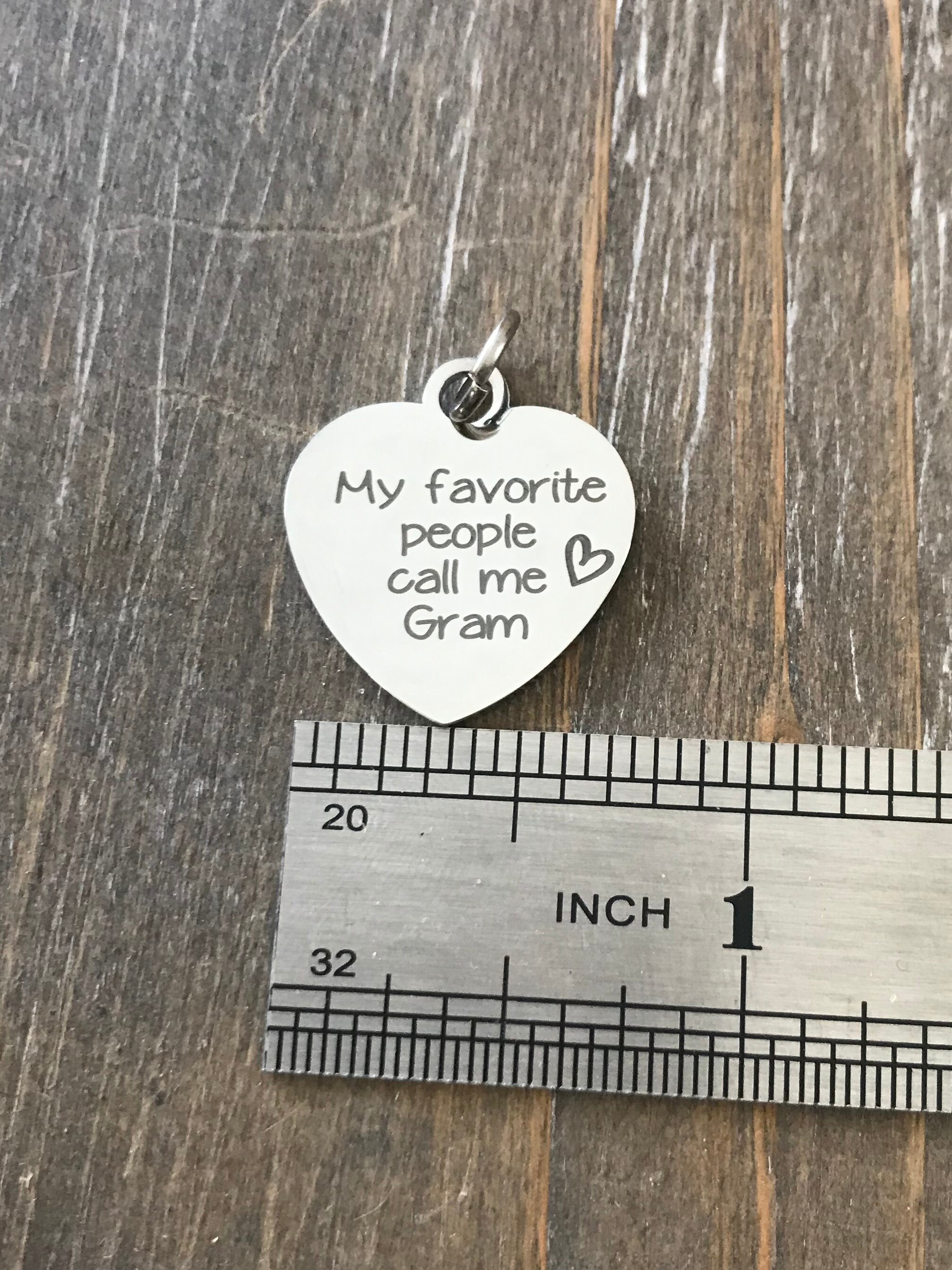 Personalized Gram Necklace / 1 2 3 4 5 6 Names / gram jewelry / custom ...