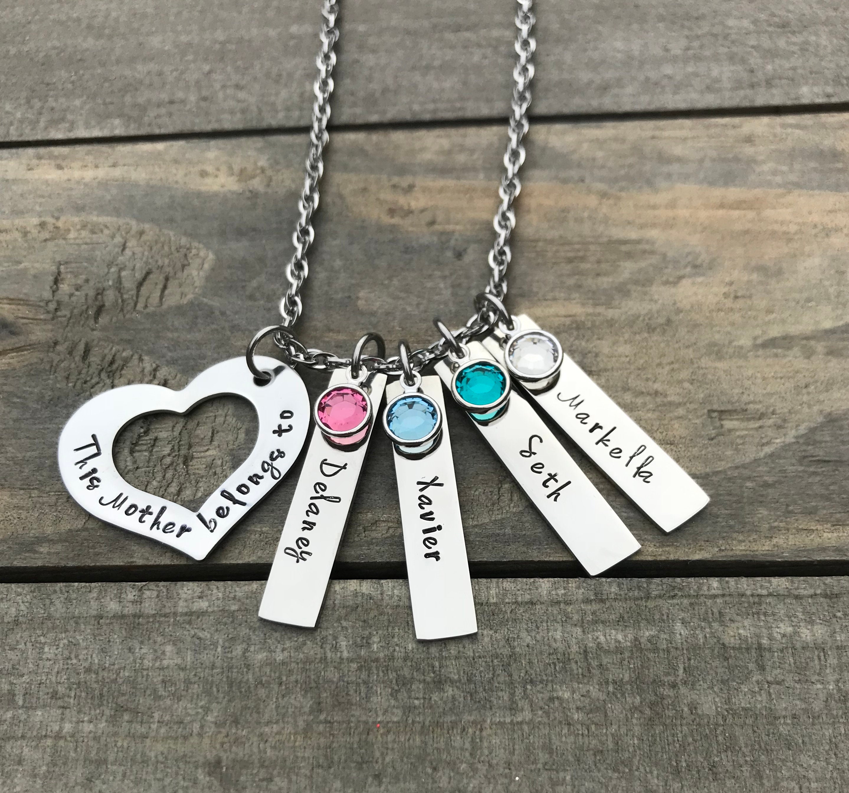 Personalized Mom Jewelry