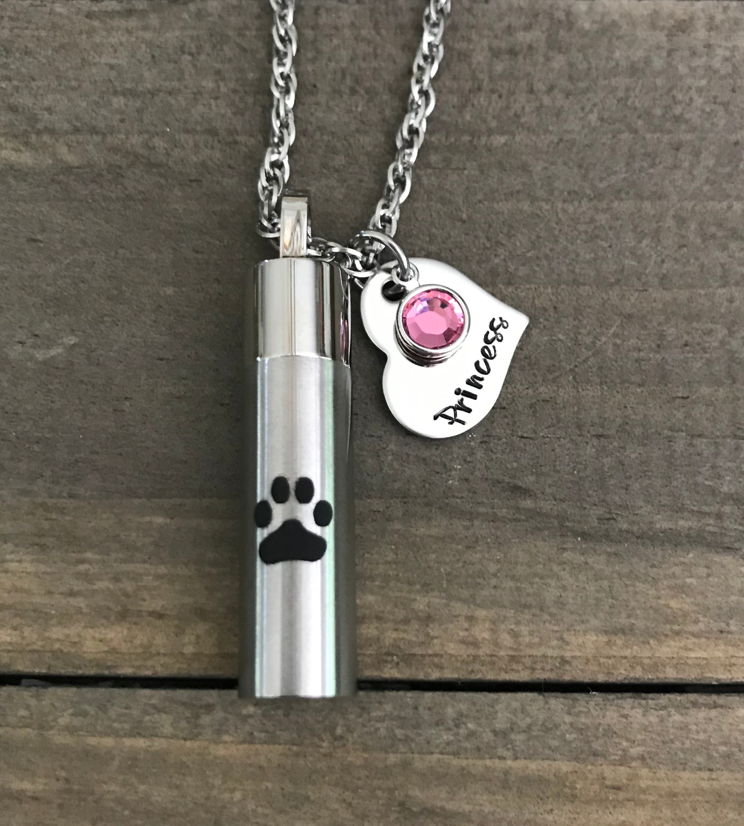 Pet cremation jewelry pet urn ashes necklace pet memorial necklace