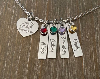 5 Gram Necklace - Etsy