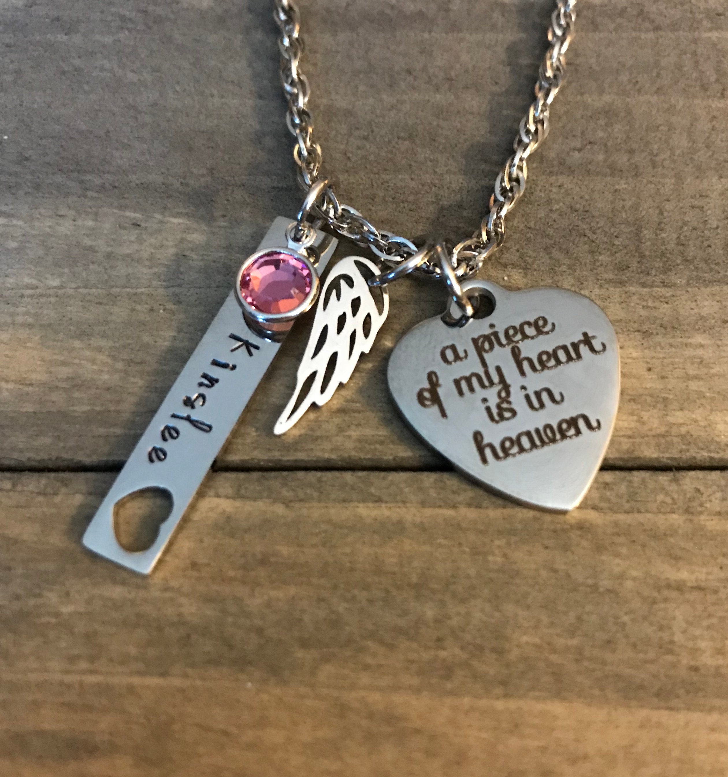 personalized remembrance jewelry