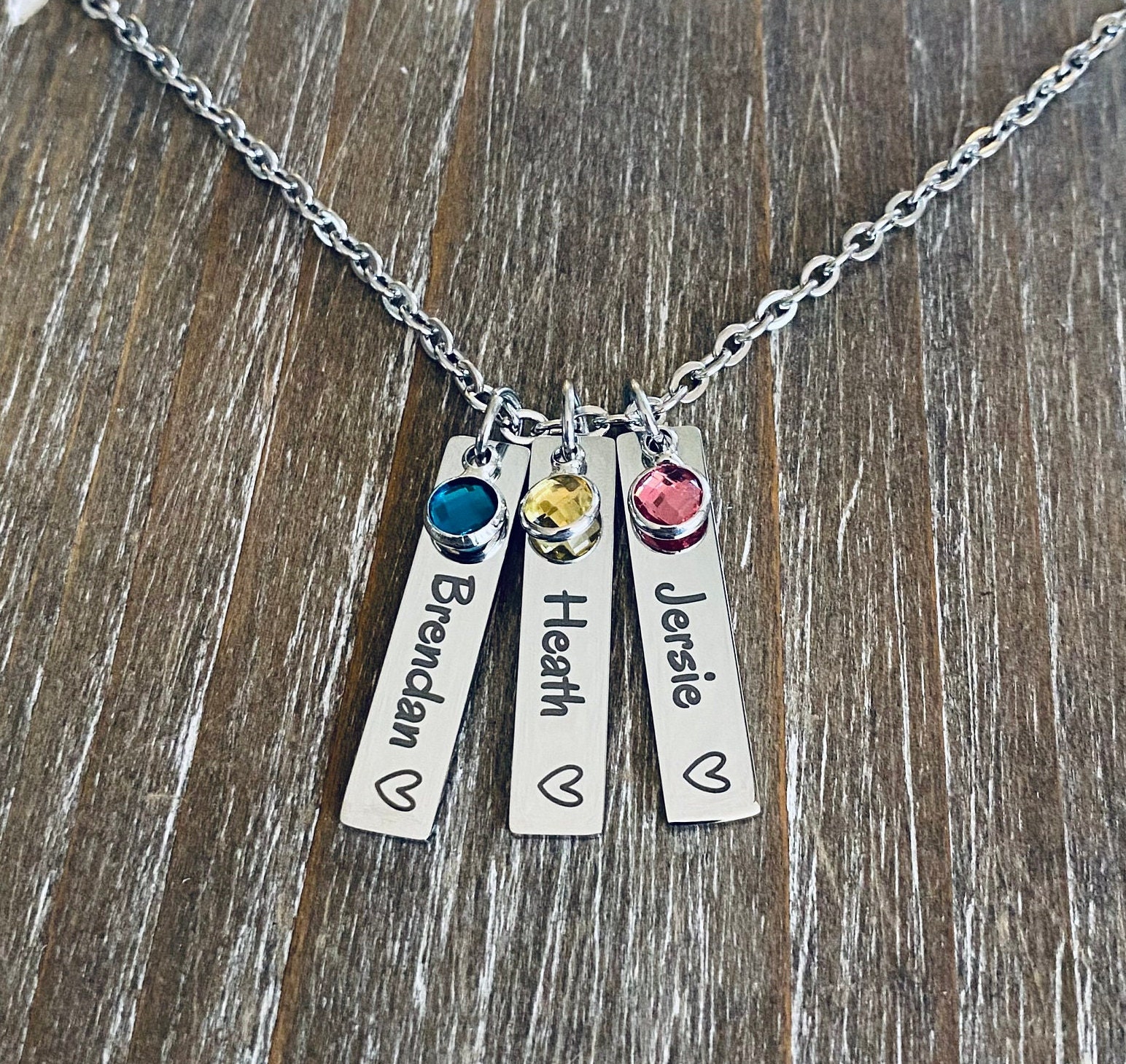 Personalized jewelry for son best sale