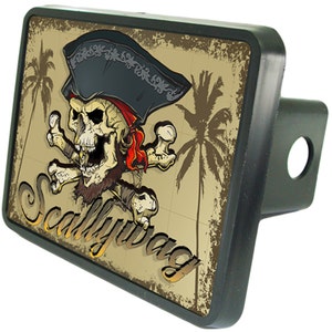 Scallywag Pirate Trailer Hitch Cover