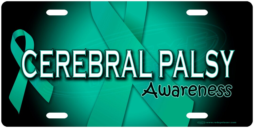 Cerebral Palsy Awareness License Plate Tag - Etsy - Ny Mental Health Awareness License Plate