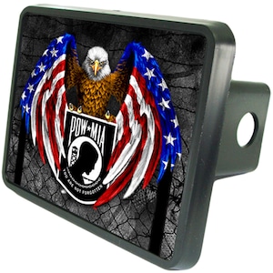 POW American Eagle Trailer Hitch Cover
