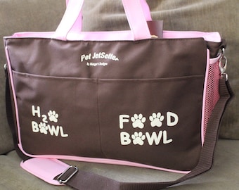 Doggy Diaper Bag/Dog Travel Bag