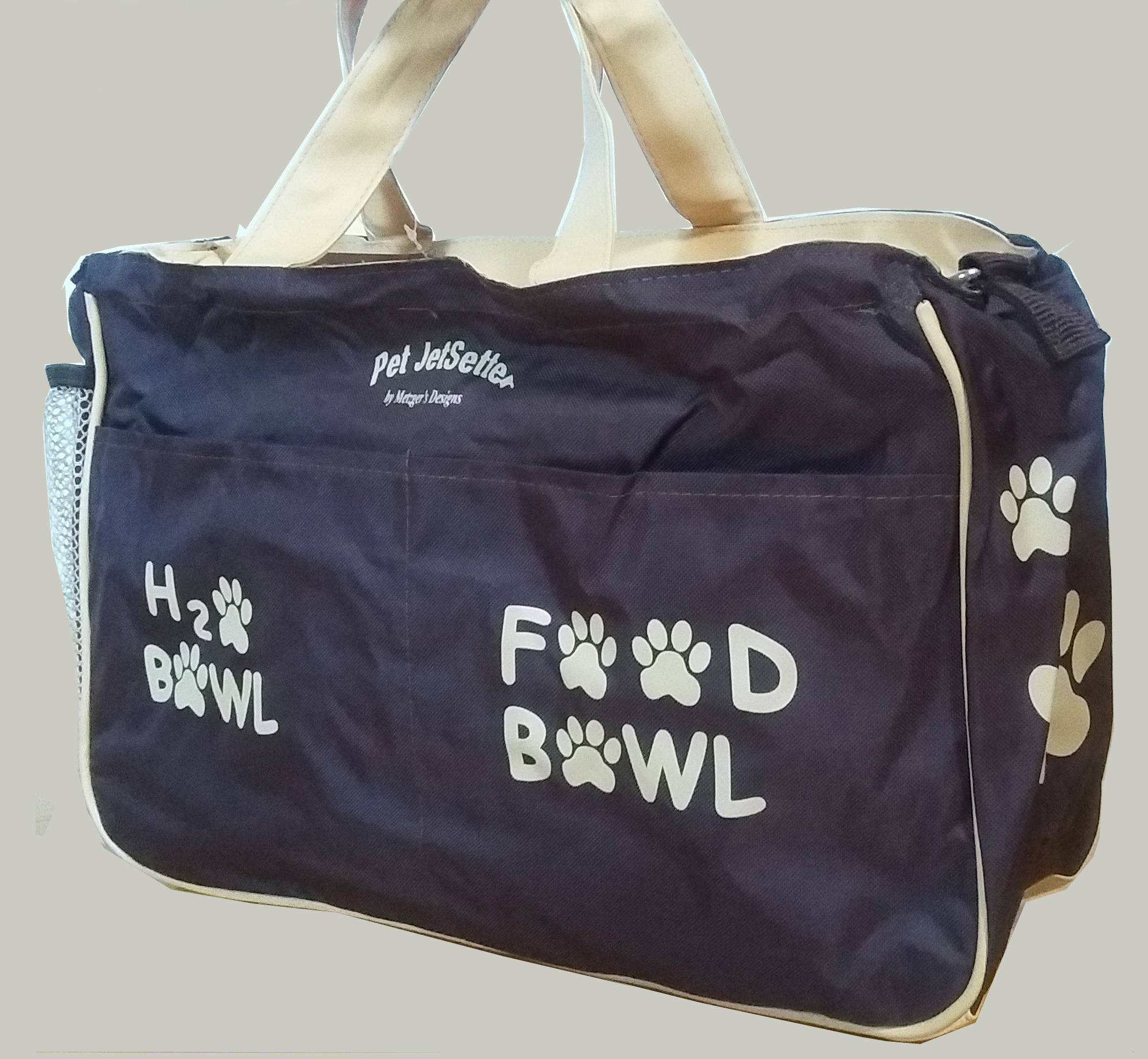 CLEARANCE Brown Dog Travel Bag/Dog Overnight Bag/ Dog Tote Etsy