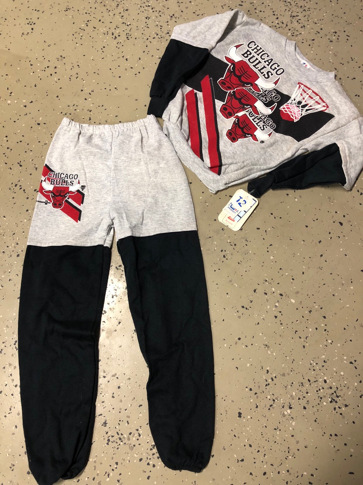 Bottoms, Vintage Early 9s Chicago Bulls Sweatpants