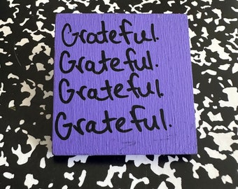 Grateful Wood Pin