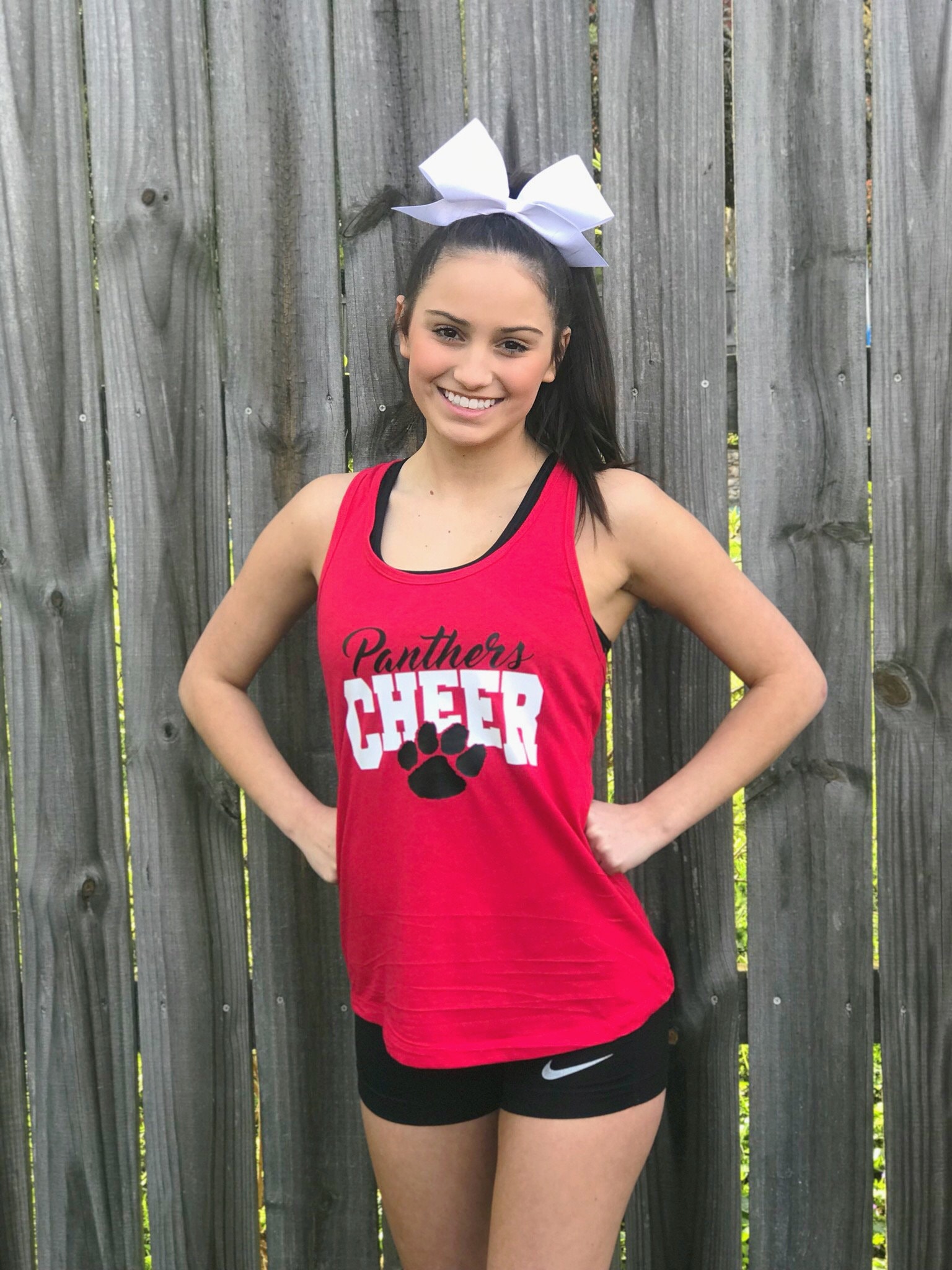 Cheerleader Camp Shirt and Solid Cheer Bow in tons of colors Etsy
