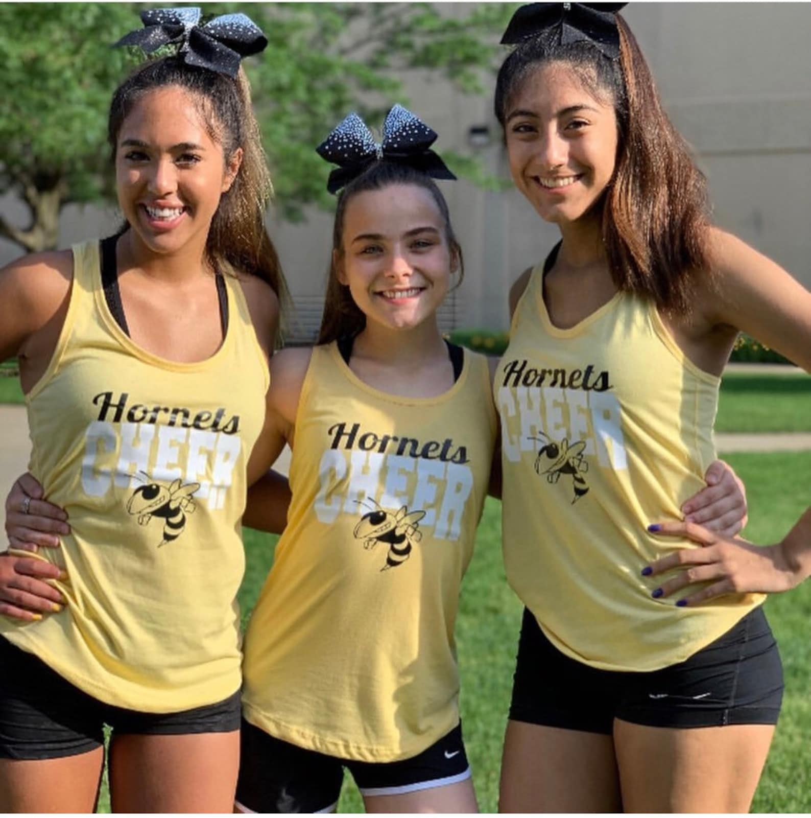 Cheerleader Camp Shirt and Solid Cheer Bow in tons of colors Etsy