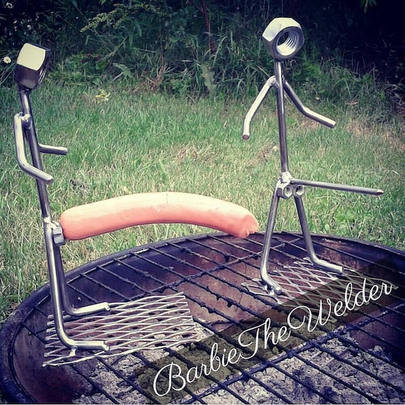 Set of 2 Big Dick Hot Dog Roasters bbq Barbecue Top Wiener
