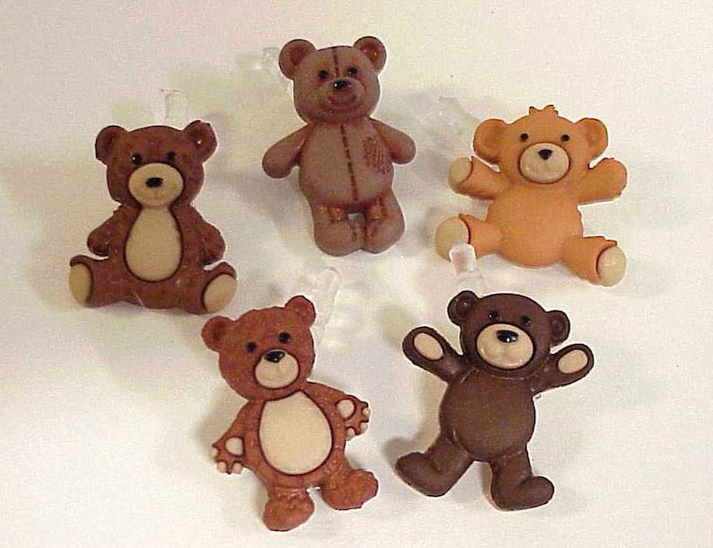 Ear Phone Charm Dust Plug Charm Stuffed with Love Bears eCharm Dust Plug Set for Cell Phone eReader PC Pad or any eDevice
