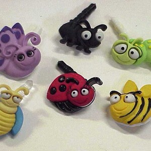 Bug Eyed Critters eCharm Dust Plug Set for Cell Phone eReader PC Pad or any eDevice, Ear Phone Charm, Dust Plug Charm