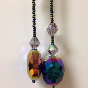 Rainbow Mirror Rear View Mirror Bead Charm