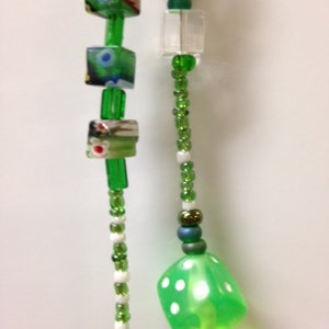 Dice Rear View Mirror Bead Charm