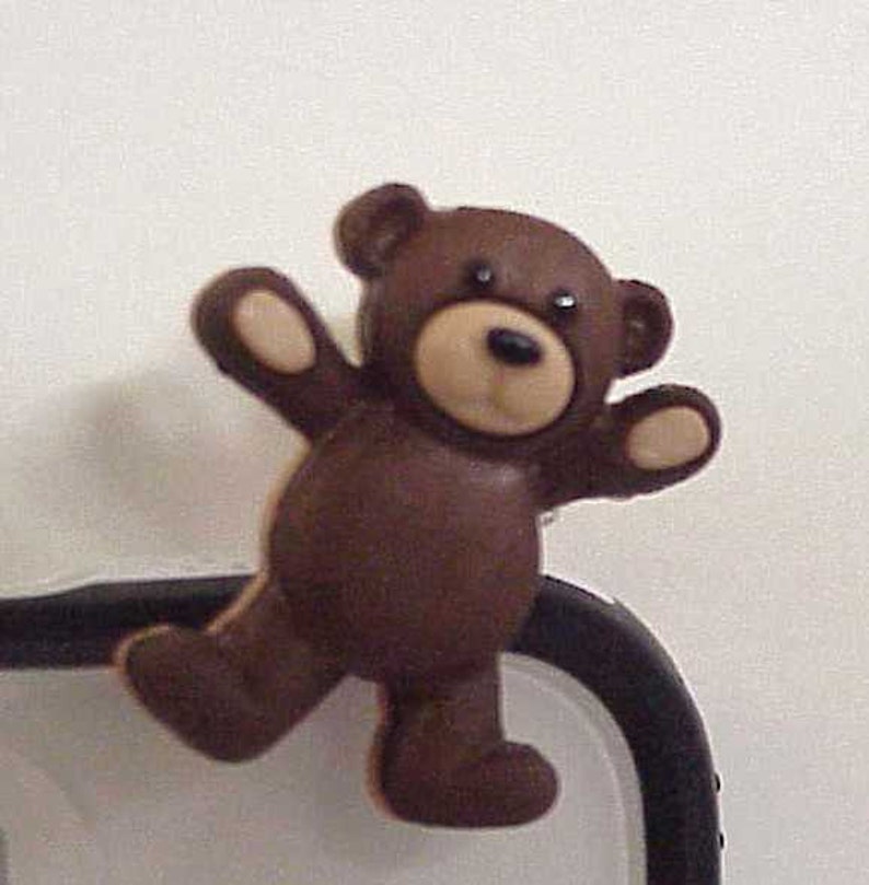 Ear Phone Charm Dust Plug Charm Stuffed with Love Bears eCharm Dust Plug Set for Cell Phone eReader PC Pad or any eDevice