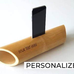 Tonverstärker für Hauspartys, personalisierter Telefonlautsprecher, Musiksprecher, hölzerner Lautsprecher, Freundgeschenk für ihn