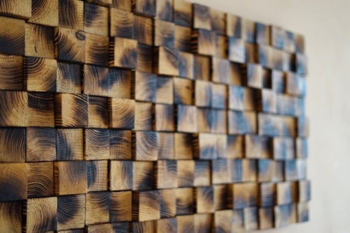 Rustic Wall Decor Pine Wood Wall Art Living Room Wall Decor Etsy