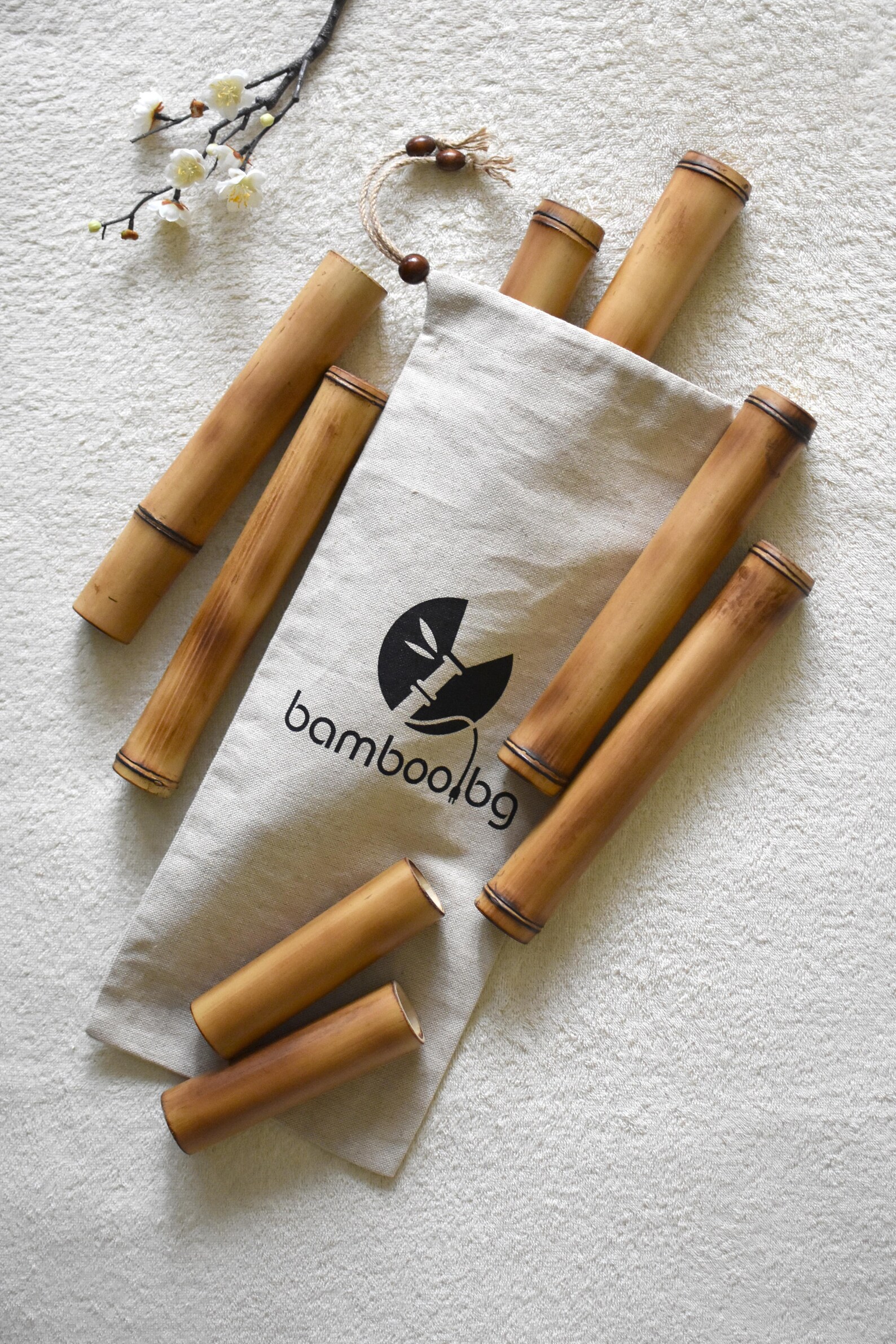 Bamboo Massage Sticks Wood Therapy Tools Bamboo Massage Etsy