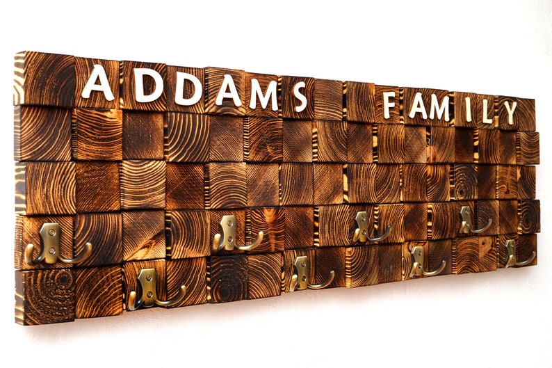 Personalized Wall Hanger Entryway Wall Decor New Home Decor Etsy